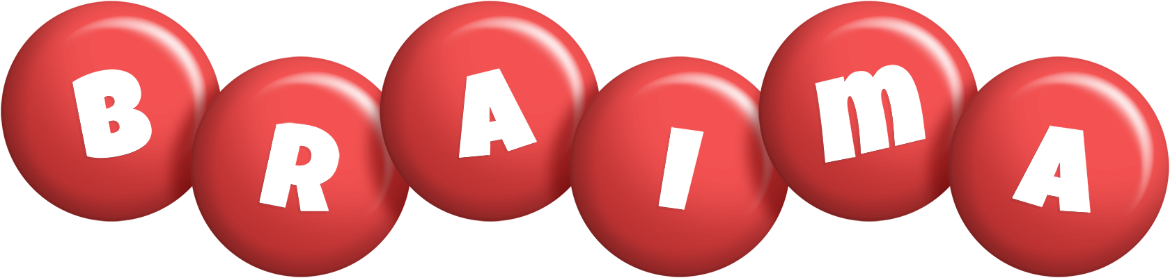 Braima candy-red logo