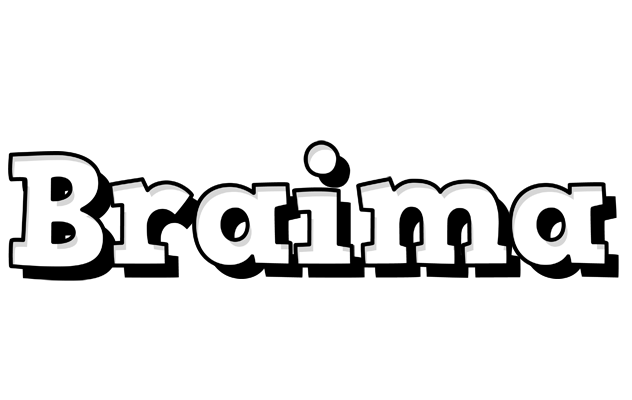 Braima snowing logo