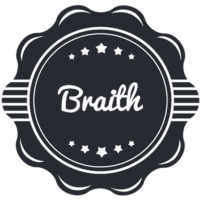 Braith badge logo