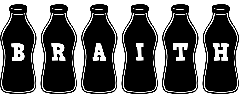 Braith bottle logo