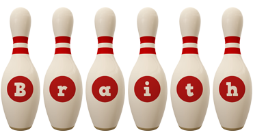 Braith bowling-pin logo