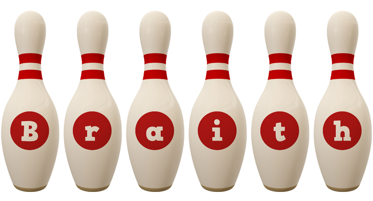 Braith bowling-pin logo