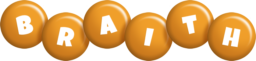 Braith candy-orange logo