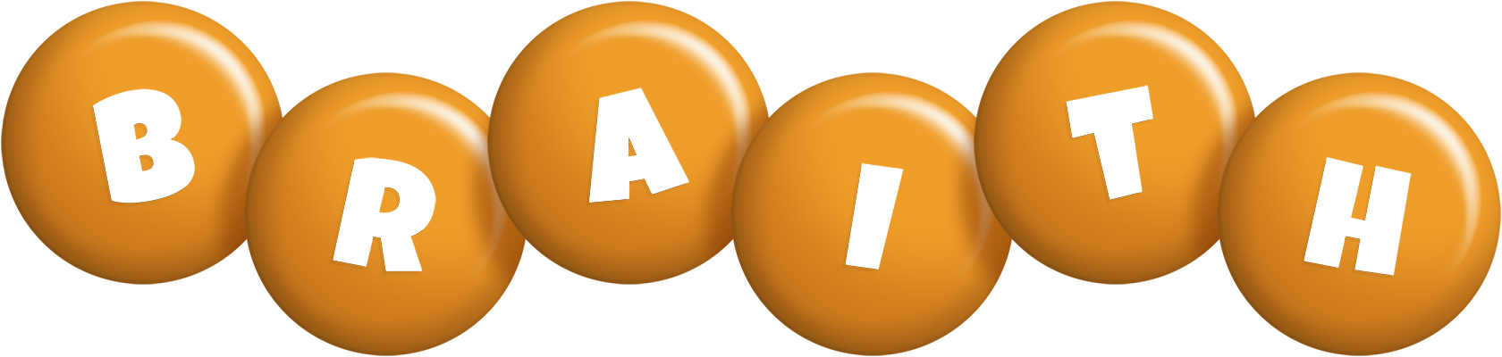 Braith candy-orange logo
