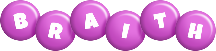 Braith candy-purple logo