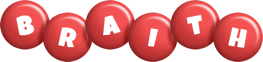 Braith candy-red logo