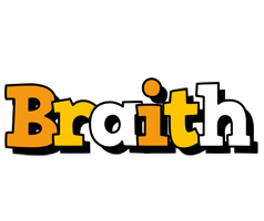 Braith cartoon logo