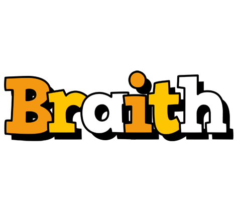 Braith cartoon logo