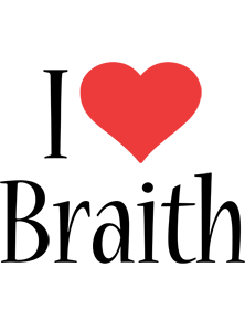 Braith i-love logo