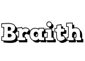 Braith snowing logo