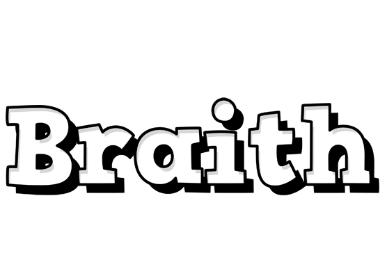 Braith snowing logo