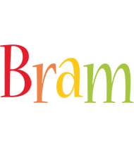 Bram birthday logo