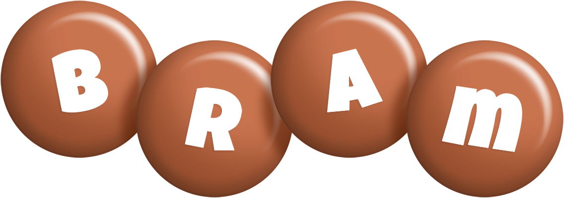 Bram candy-brown logo
