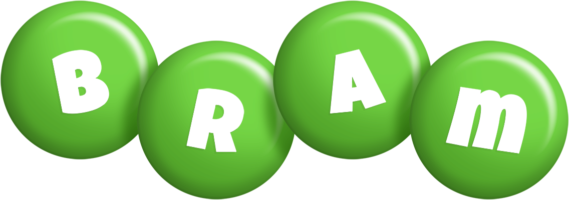 Bram candy-green logo