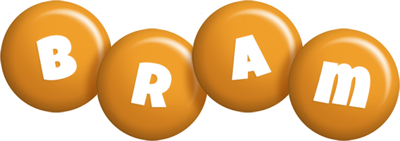 Bram candy-orange logo