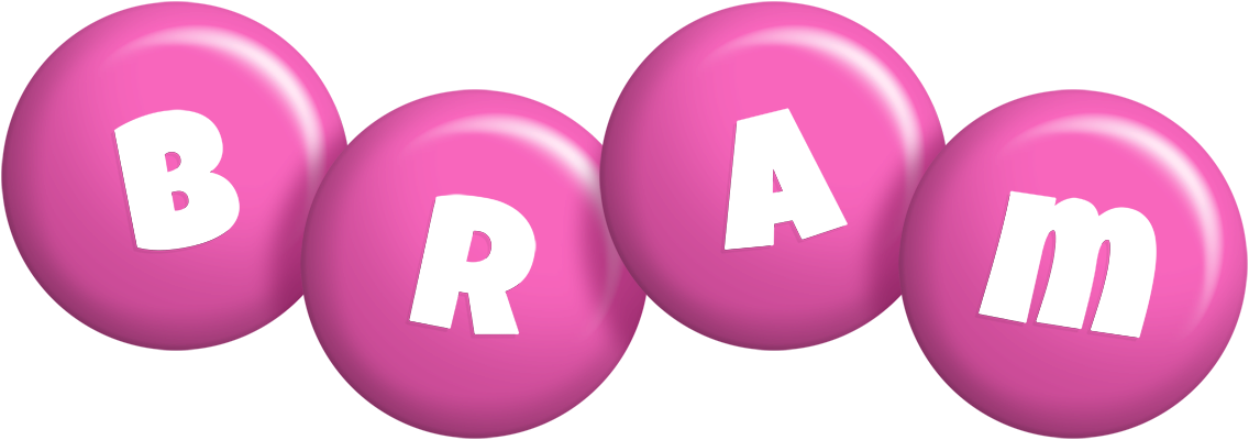 Bram candy-pink logo