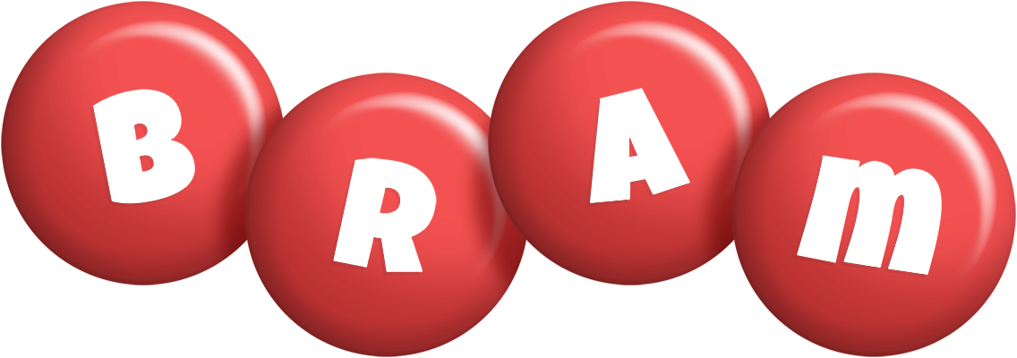 Bram candy-red logo