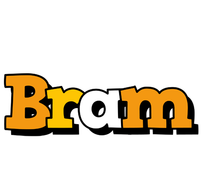 Bram cartoon logo