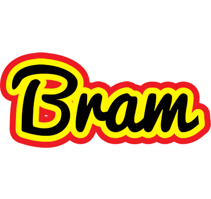 Bram flaming logo
