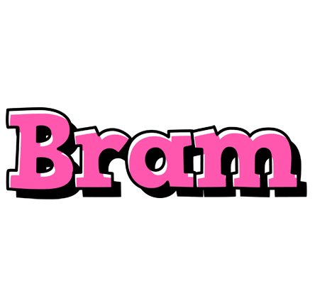 Bram girlish logo