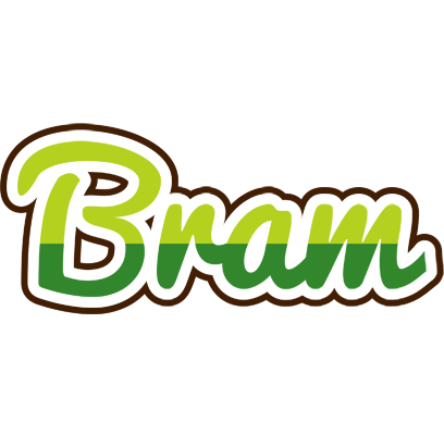Bram golfing logo
