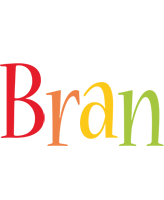 Bran birthday logo