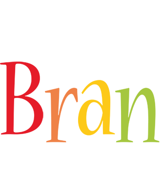 Bran birthday logo
