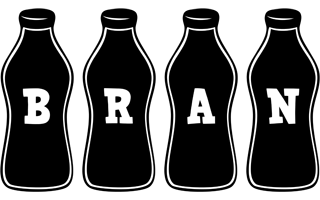 Bran bottle logo