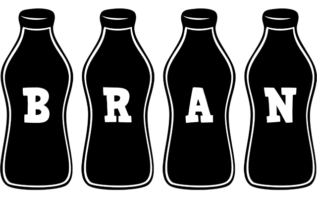 Bran bottle logo