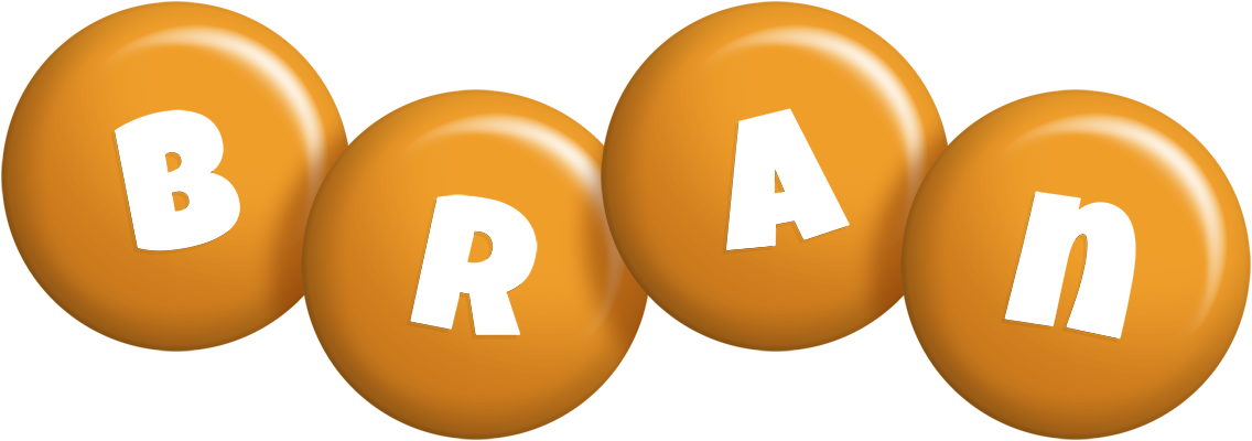 Bran candy-orange logo