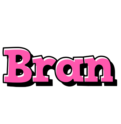 Bran girlish logo