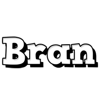 Bran snowing logo