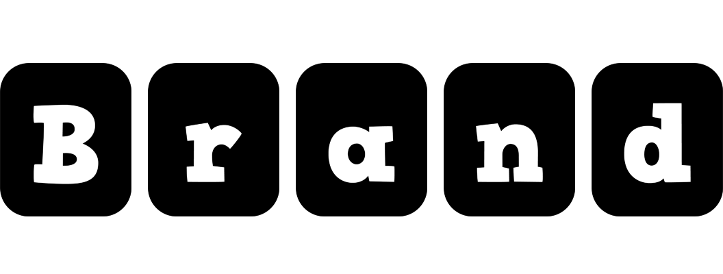 Brand box logo