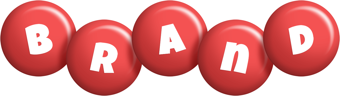 Brand candy-red logo