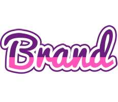 Brand cheerful logo