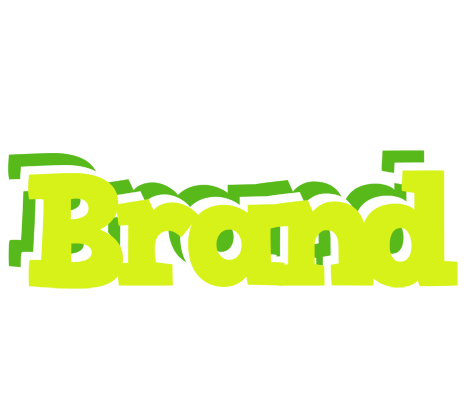 Brand citrus logo