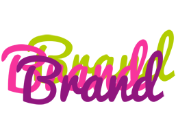 Brand flowers logo