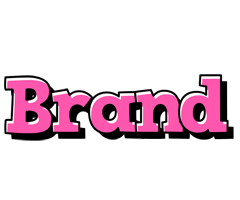 Brand girlish logo
