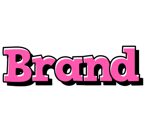 Brand girlish logo