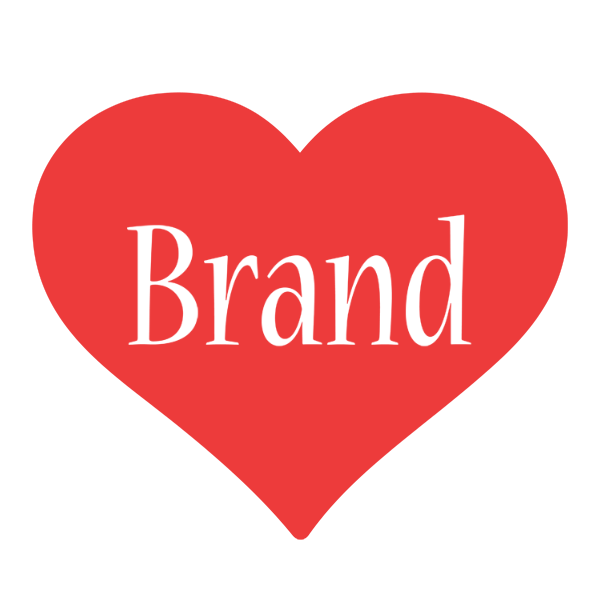 Brand love logo