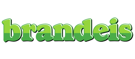 Brandeis apple logo