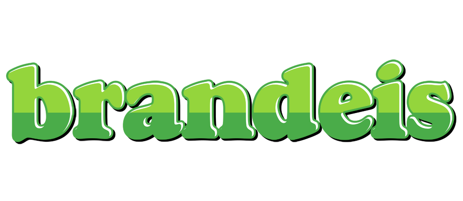 Brandeis apple logo