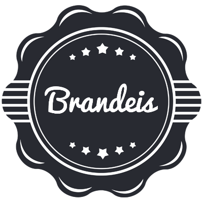 Brandeis badge logo