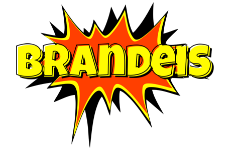 Brandeis bazinga logo