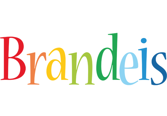 Brandeis birthday logo