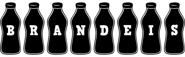 Brandeis bottle logo