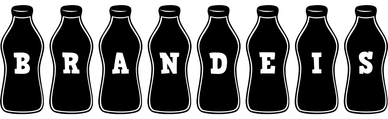 Brandeis bottle logo