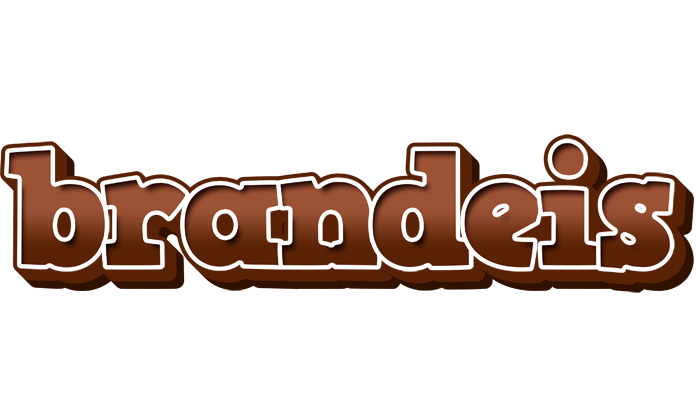 Brandeis brownie logo