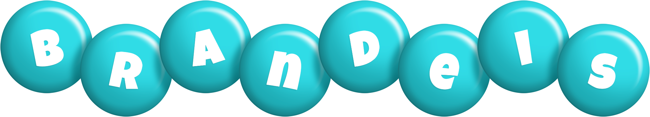 Brandeis candy-azur logo