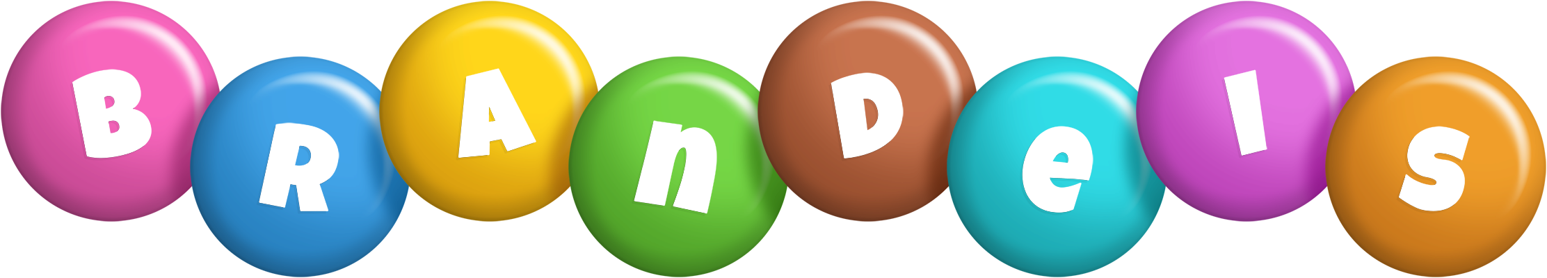 Brandeis candy logo